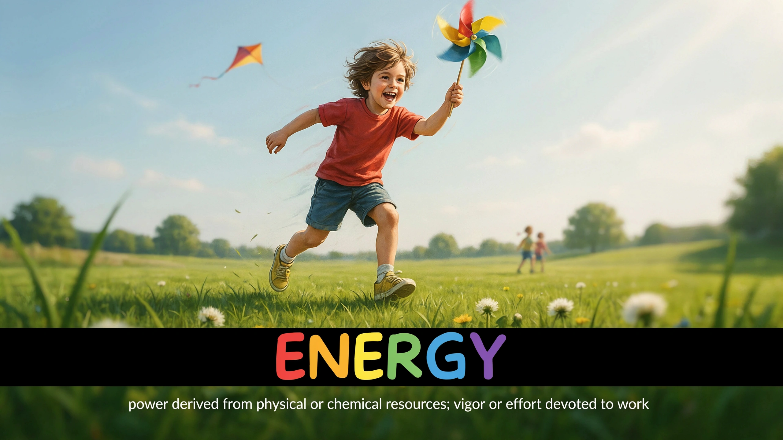 English Illustration for energy